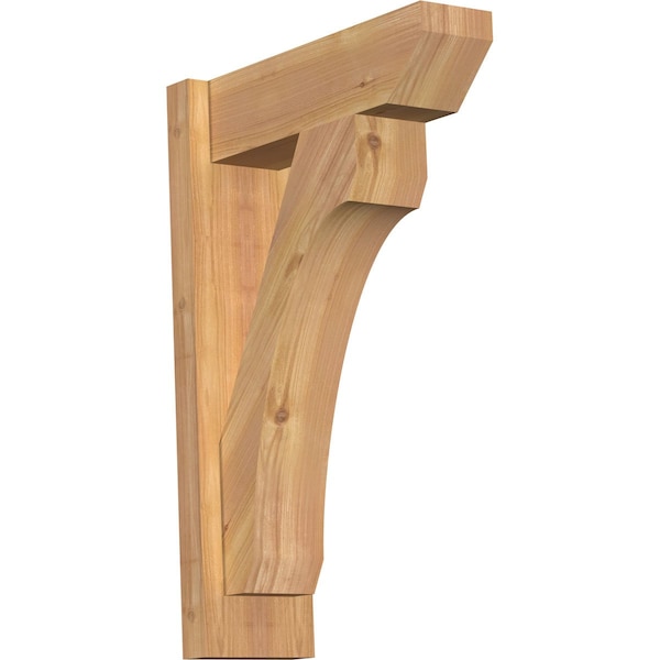 Ekena Millwork Legacy Slat Smooth Outlooker, Western Red Cedar, 5 1/2"W x 16"D x 24"H OUT06X16X24LEC06SWR - main